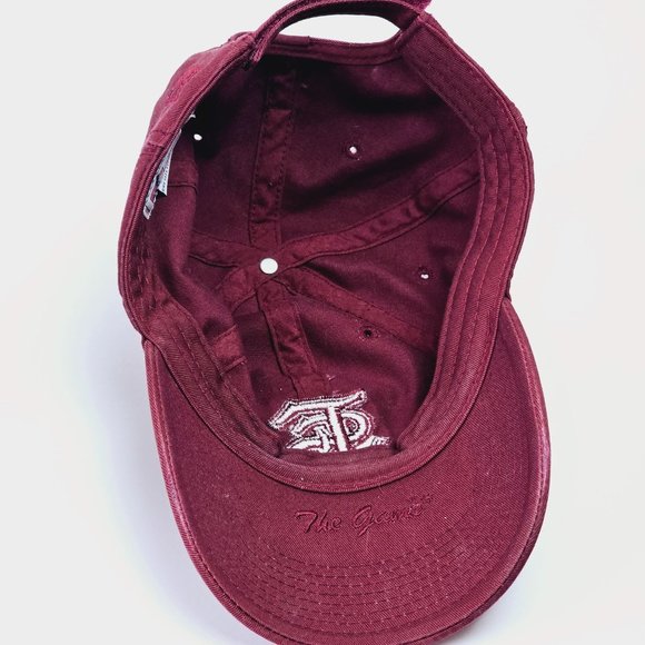 The Game Florida State Seminoles FSU Adjustable Hat Garnet/Garnet Logo OSFM - Picture 6 of 7